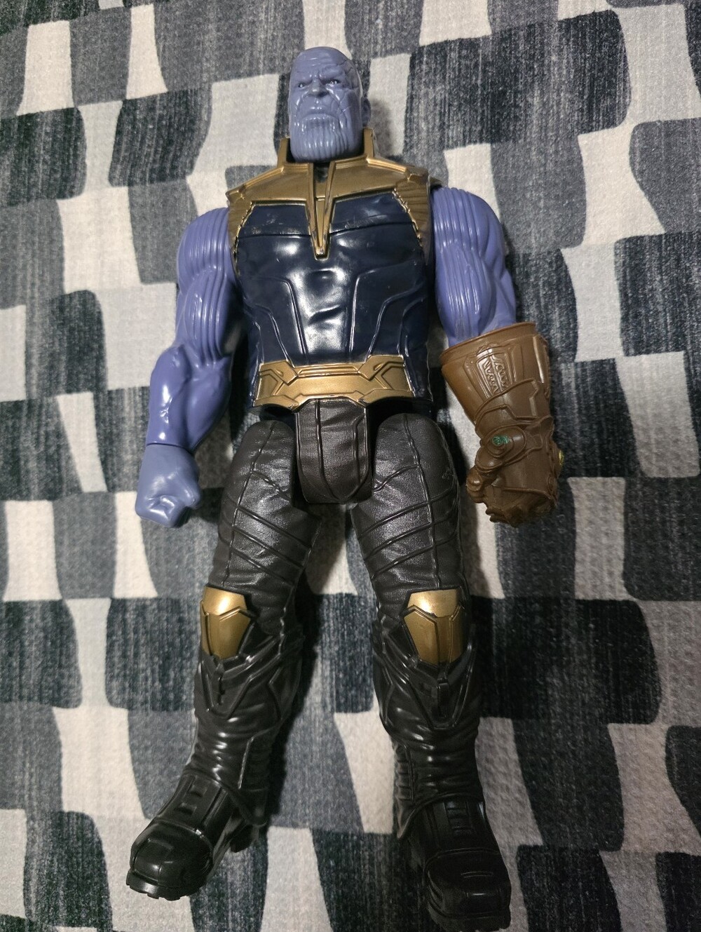 Marvel Thanos Action Figure - Purple, Blue, Gold, Brown